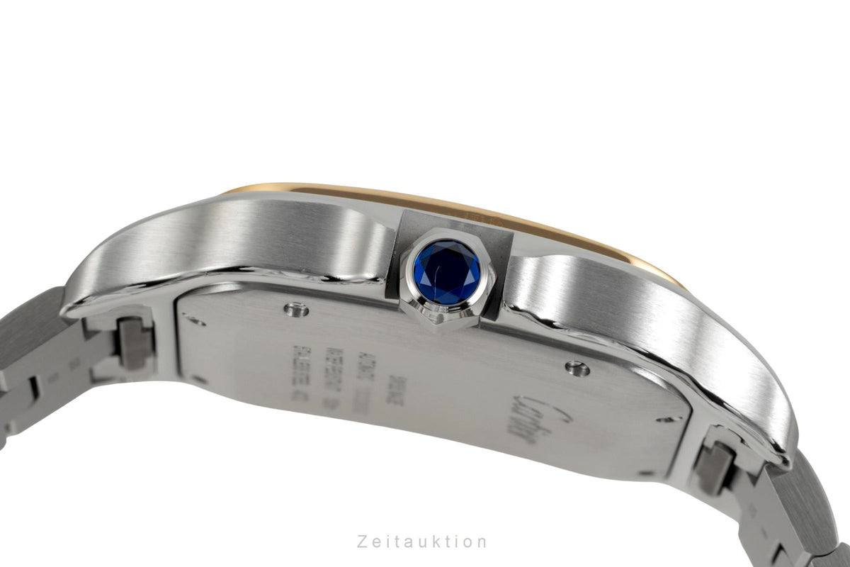 Cartier Santos steel / gold automatic men's watch W2SA0006 LP: 14000EUR  [2605132]