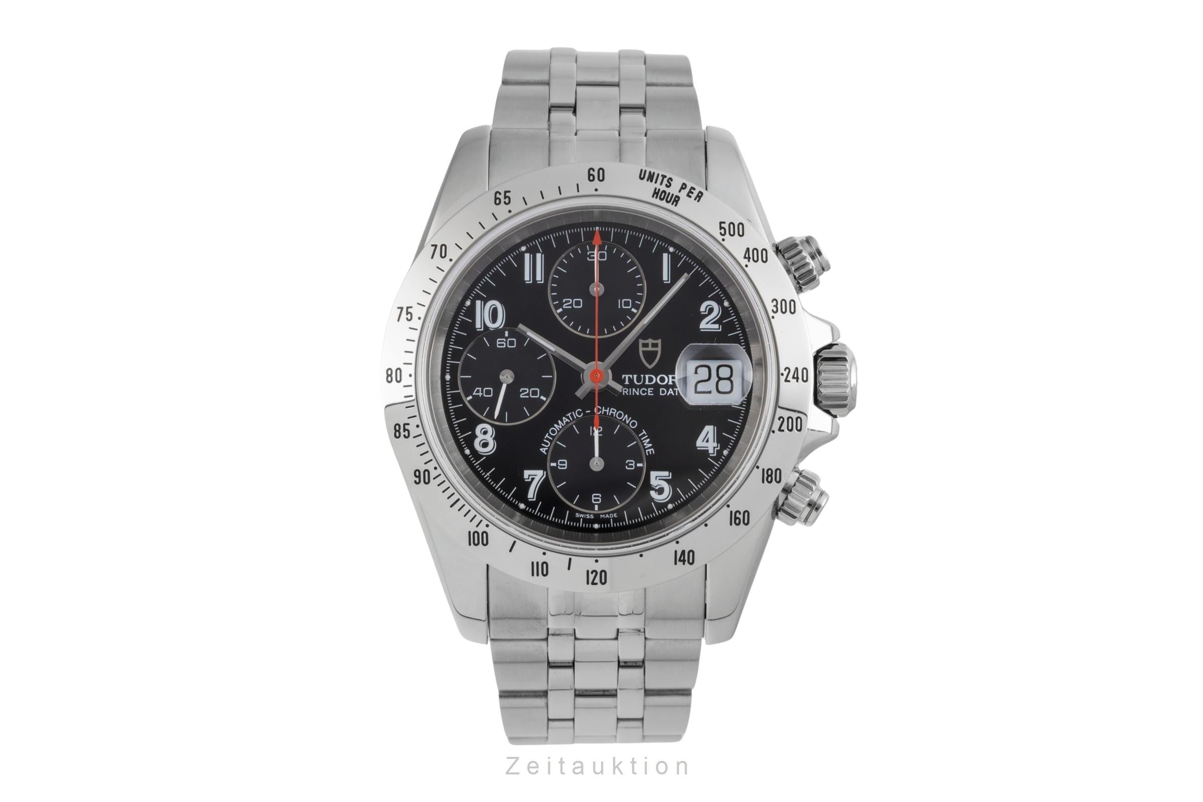 Tudor Prince Date Chronograph Stahl Automatik Herrenuhr Ref. 79280P  [2605134]
