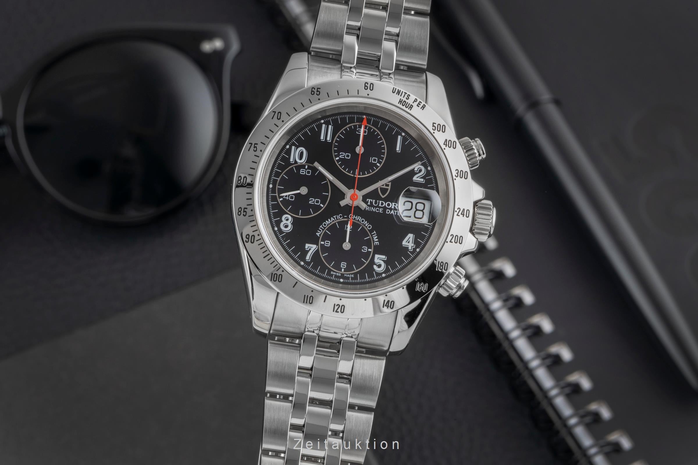 Tudor Prince Date Chronograph Stahl Automatik Herrenuhr Ref. 79280P  [2605134]