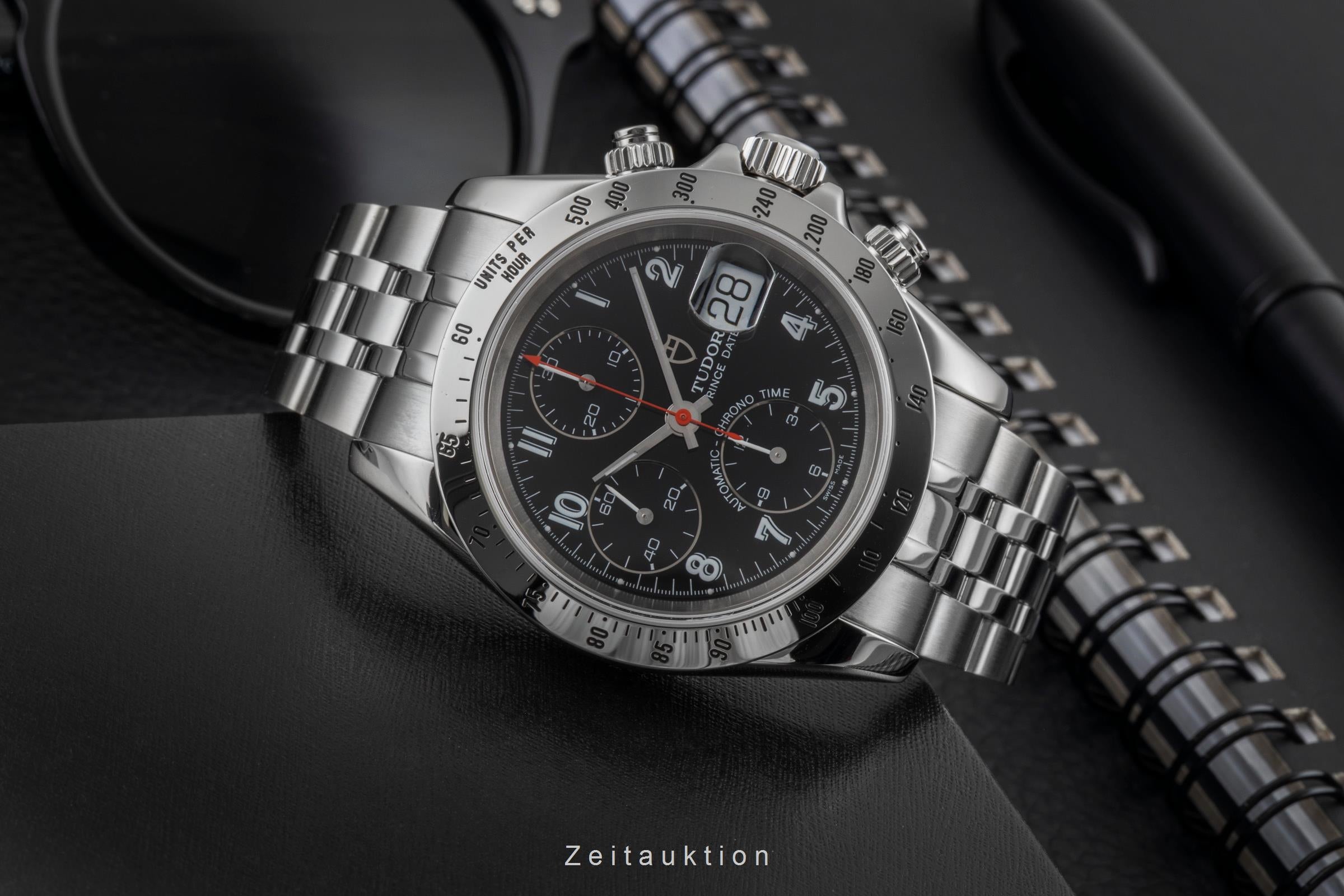 Tudor Prince Date Chronograph Stahl Automatik Herrenuhr Ref. 79280P  [2605134]