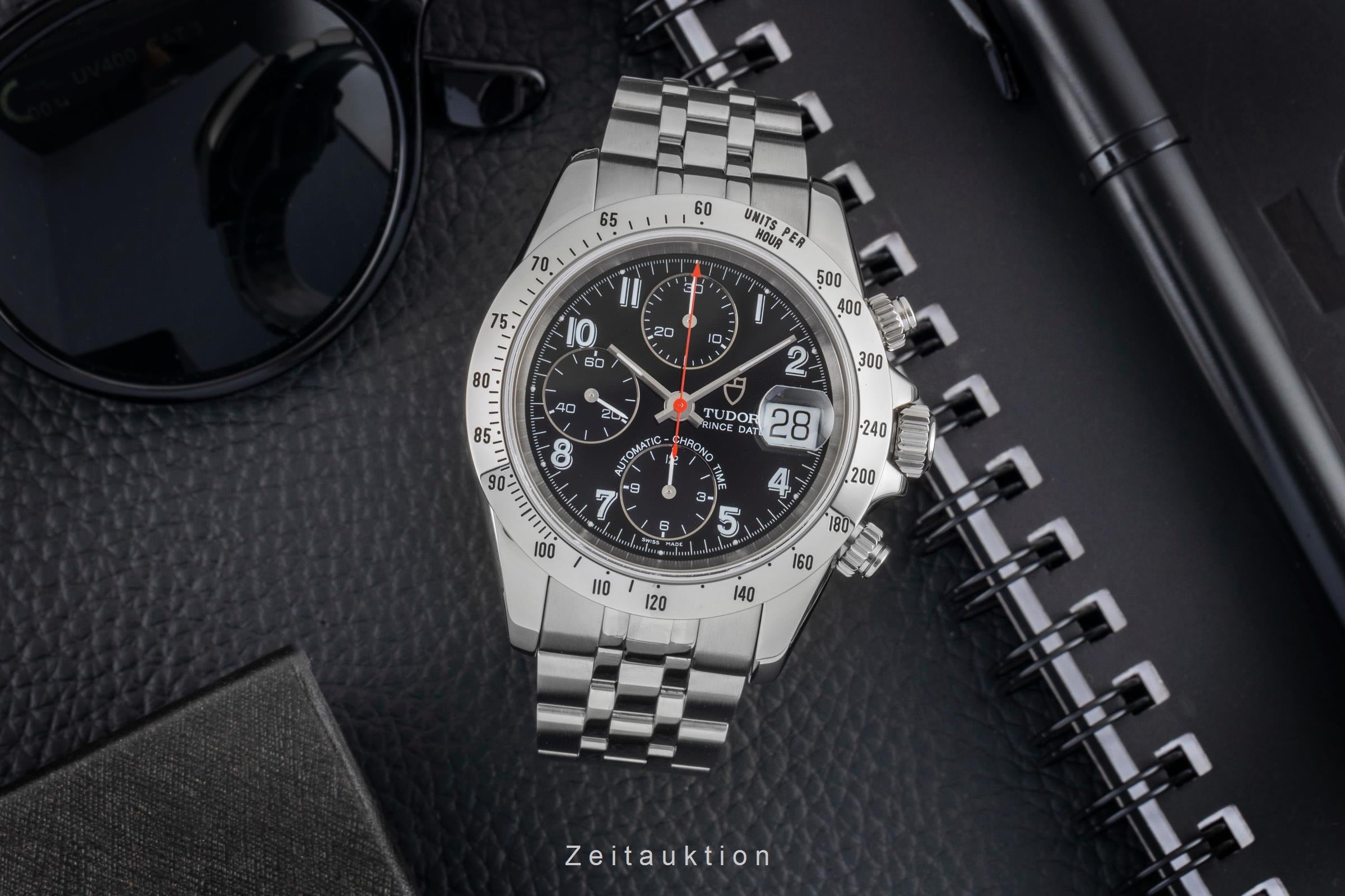 Tudor Prince Date Chronograph Stahl Automatik Herrenuhr Ref. 79280P  [2605134]