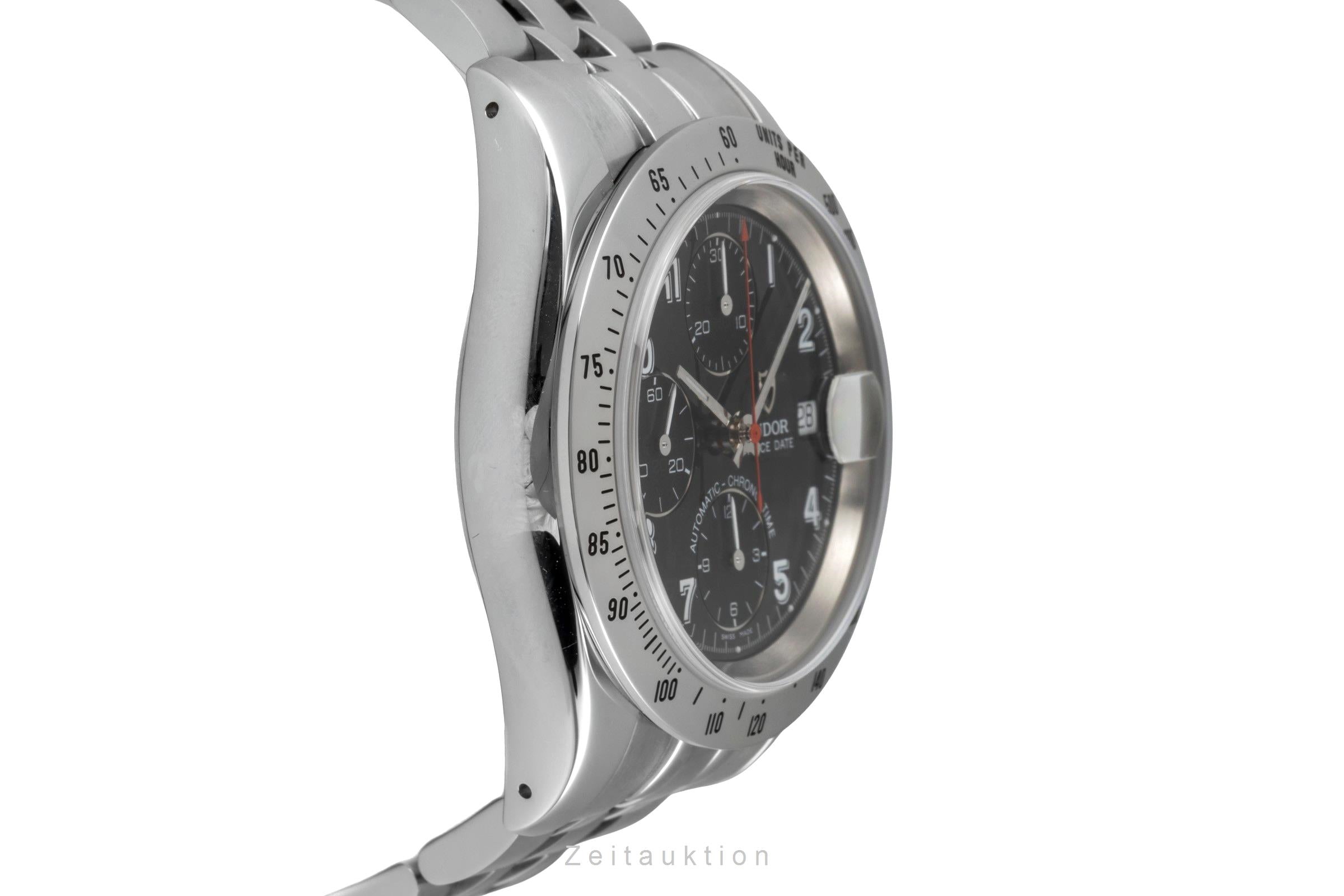 Tudor Prince Date Chronograph Stahl Automatik Herrenuhr Ref. 79280P  [2605134]