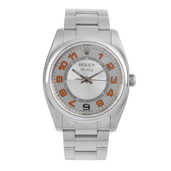 Rolex Air King steel automatic men's watch 114200  [2605135]