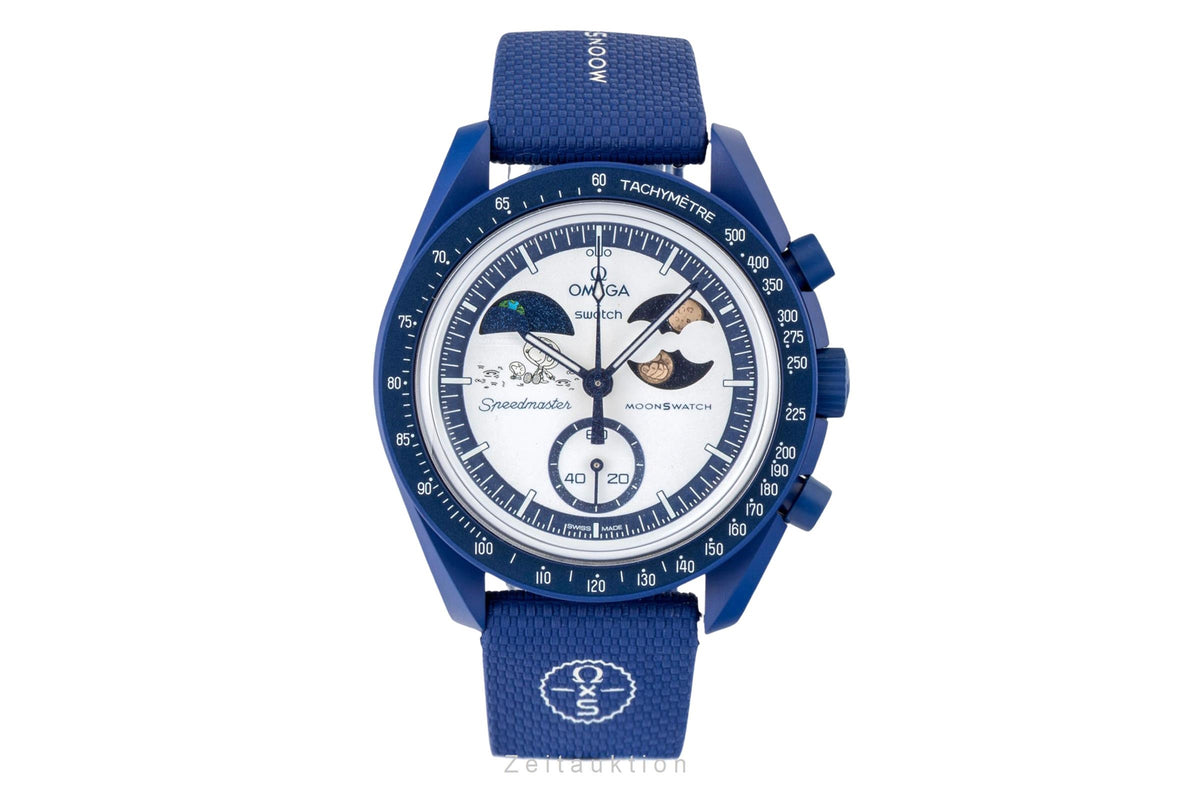 Swatch Omega Moonswatch chronograph others quartz men's watch SO33N703L  [2605141]