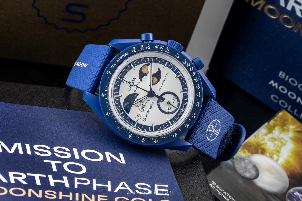 Swatch Omega Moonswatch chronograph others quartz men's watch SO33N703L  [2605141]
