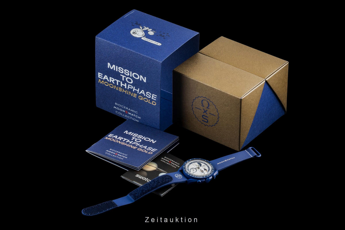 Swatch Omega Moonswatch chronograph others quartz men's watch SO33N703L  [2605141]