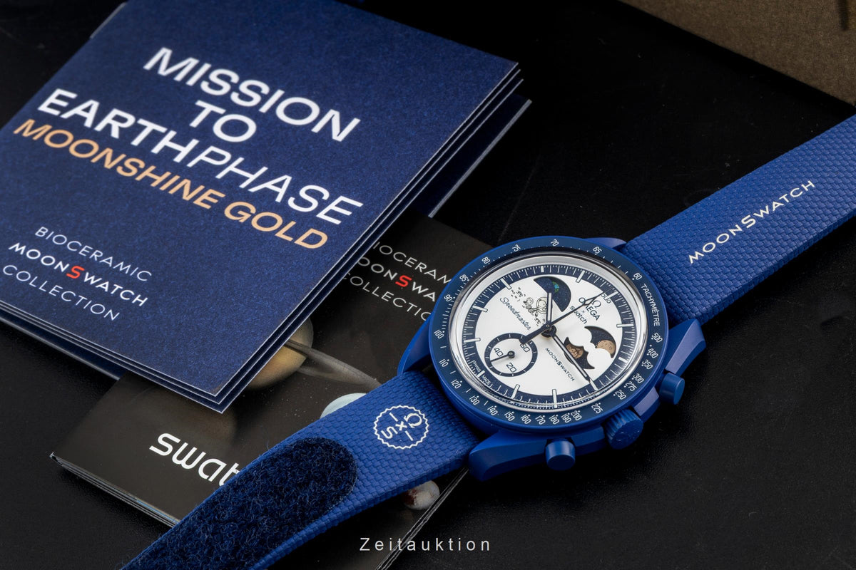 Swatch Omega Moonswatch chronograph others quartz men's watch SO33N703L  [2605141]