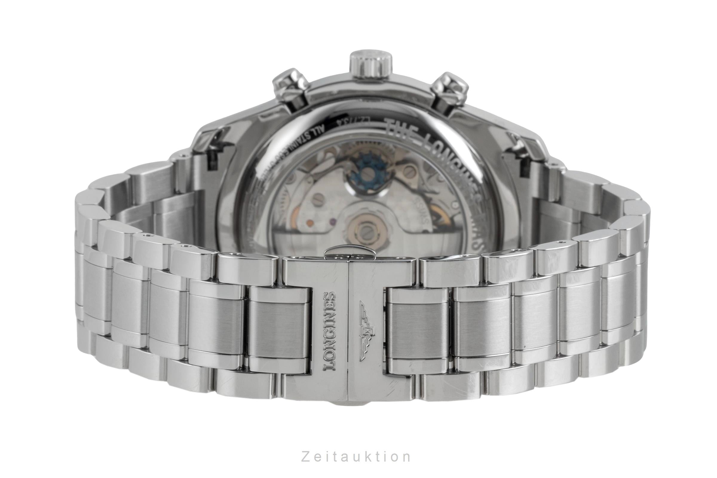 Longines Master Collection Chronograph Mondphase Stahl  L2.773.4.61.6 NP: 4150 € [2605142]