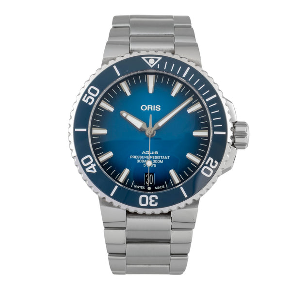 Oris Aquis Date acciaio automatismo orologio da uomo 01 400 7763 4135-07 8 24 09PEB  [2605145]