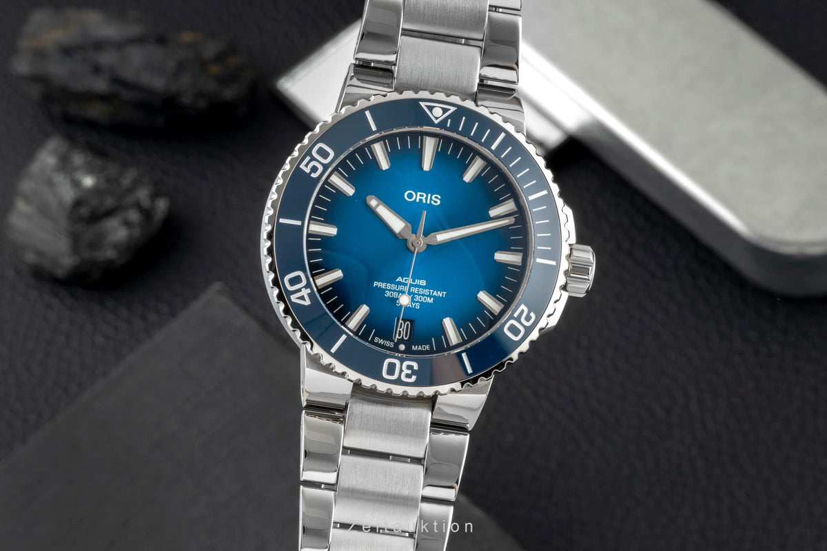 Oris Aquis Date acciaio automatismo orologio da uomo 01 400 7763 4135-07 8 24 09PEB  [2605145]