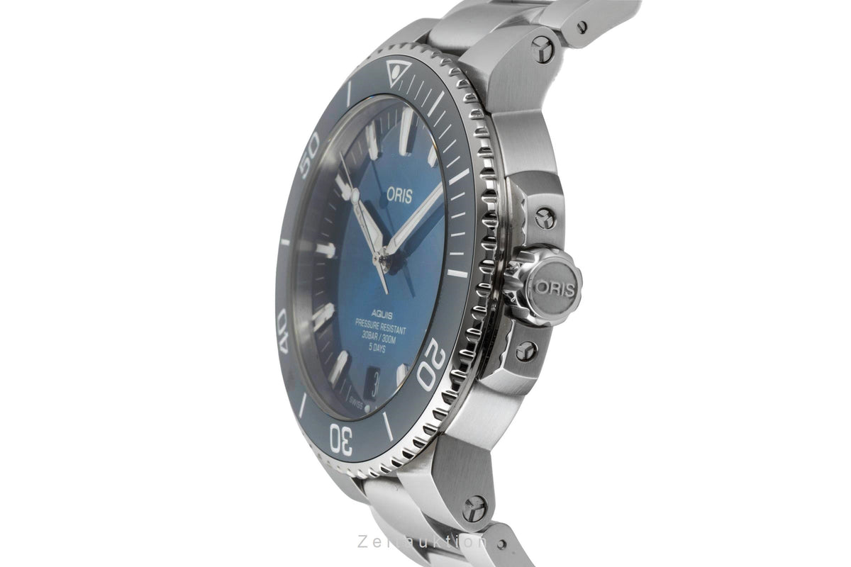 Oris Aquis Date acciaio automatismo orologio da uomo 01 400 7763 4135-07 8 24 09PEB  [2605145]