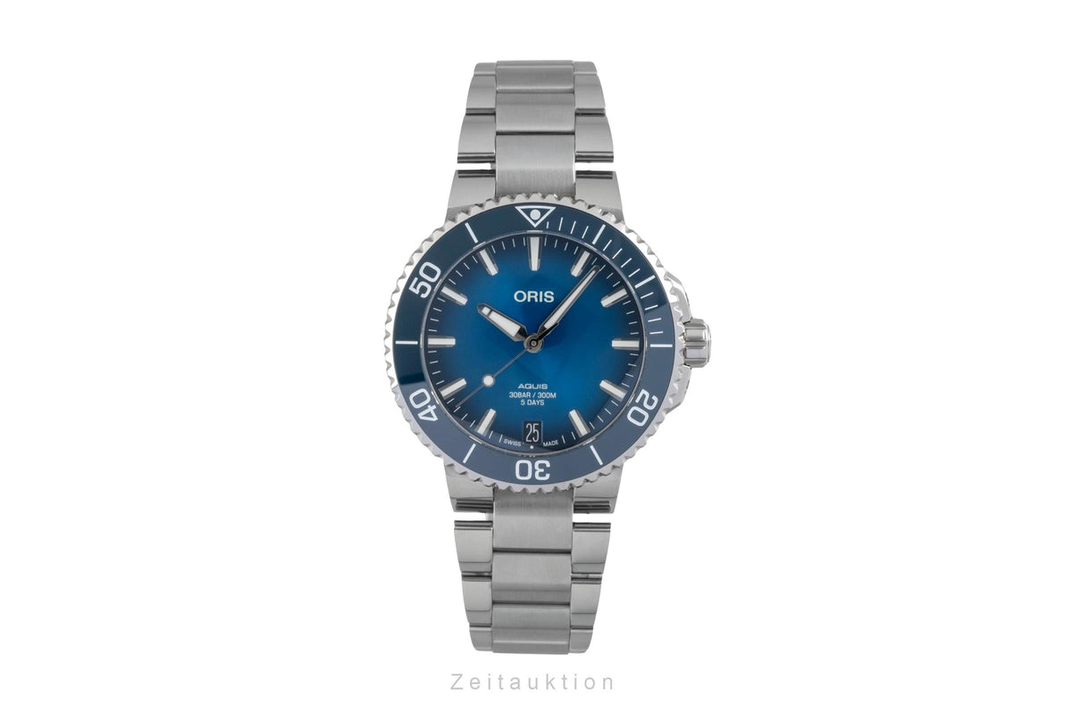 Oris Aquis Date acciaio automatismo orologio da uomo 01 400 7769 4135-07 8 22 09PEB  [2605146]
