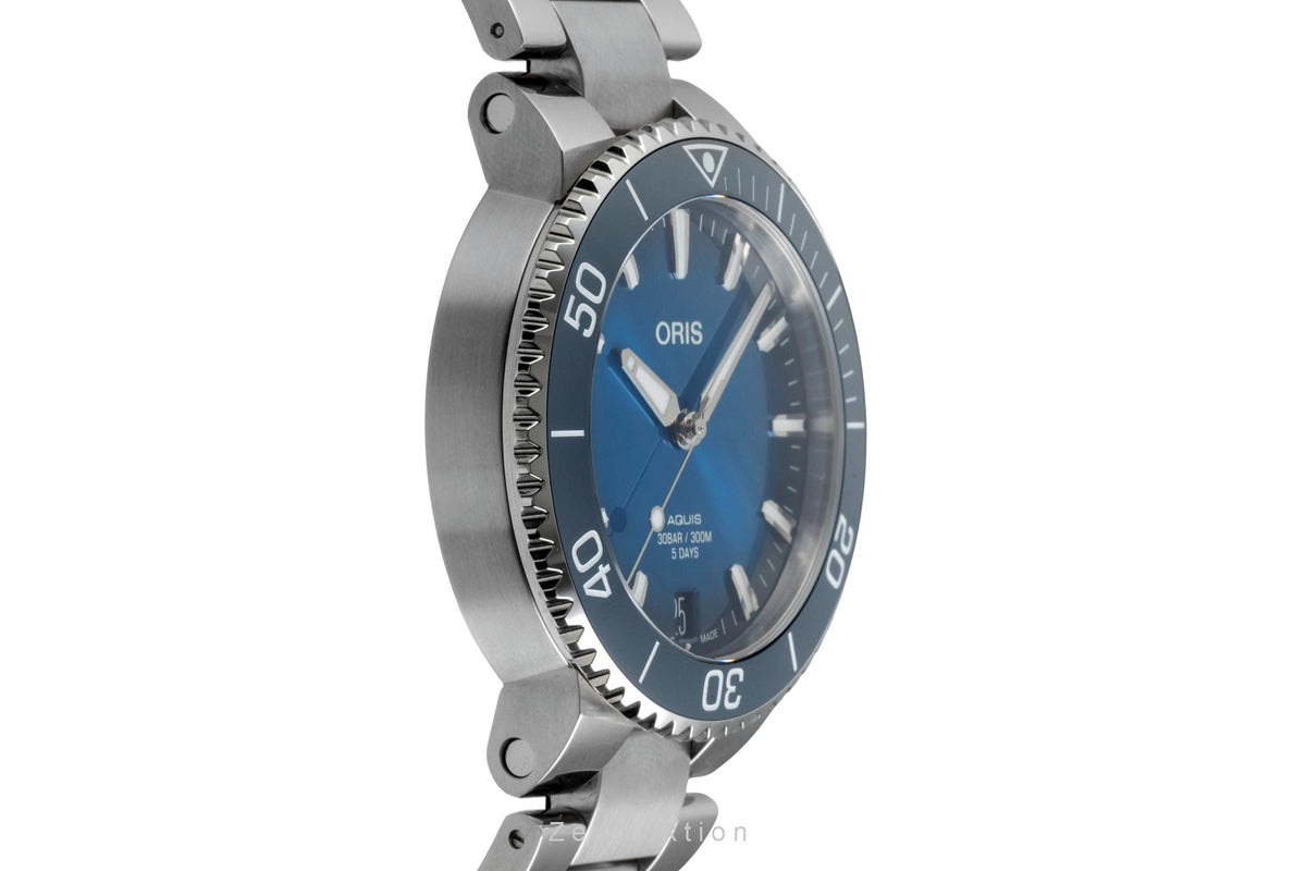 Oris Aquis Date acciaio automatismo orologio da uomo 01 400 7769 4135-07 8 22 09PEB  [2605146]