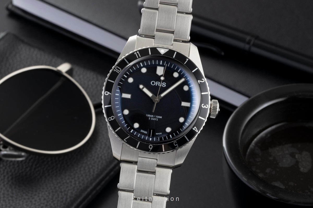Oris Divers Sixty-Five acciaio automatismo orologio da uomo 01 400 7772 4054-07 8 20 18 LP: 3600EUR  [2605149]