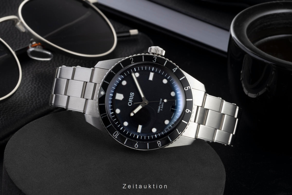 Oris Divers Sixty-Five acciaio automatismo orologio da uomo 01 400 7772 4054-07 8 20 18 LP: 3600EUR  [2605149]