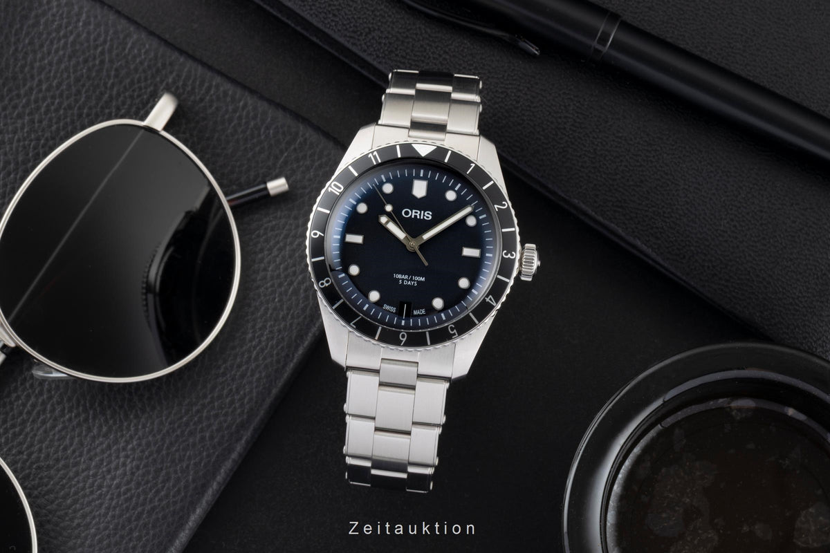 Oris Divers Sixty-Five acciaio automatismo orologio da uomo 01 400 7772 4054-07 8 20 18 LP: 3600EUR  [2605149]