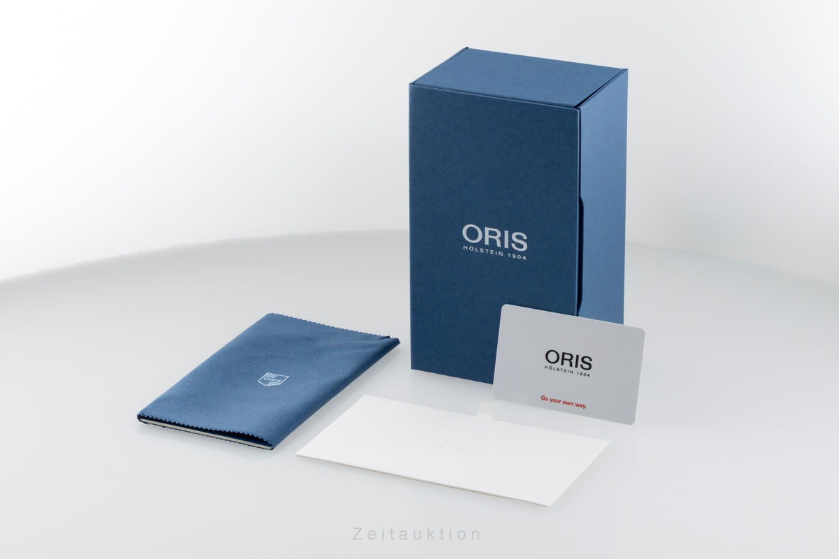 Oris Aquis Date acciaio automatismo orologio da uomo 01 400 7769 4157-07 8 22 09PEB LP: 3500EUR  [2605151]