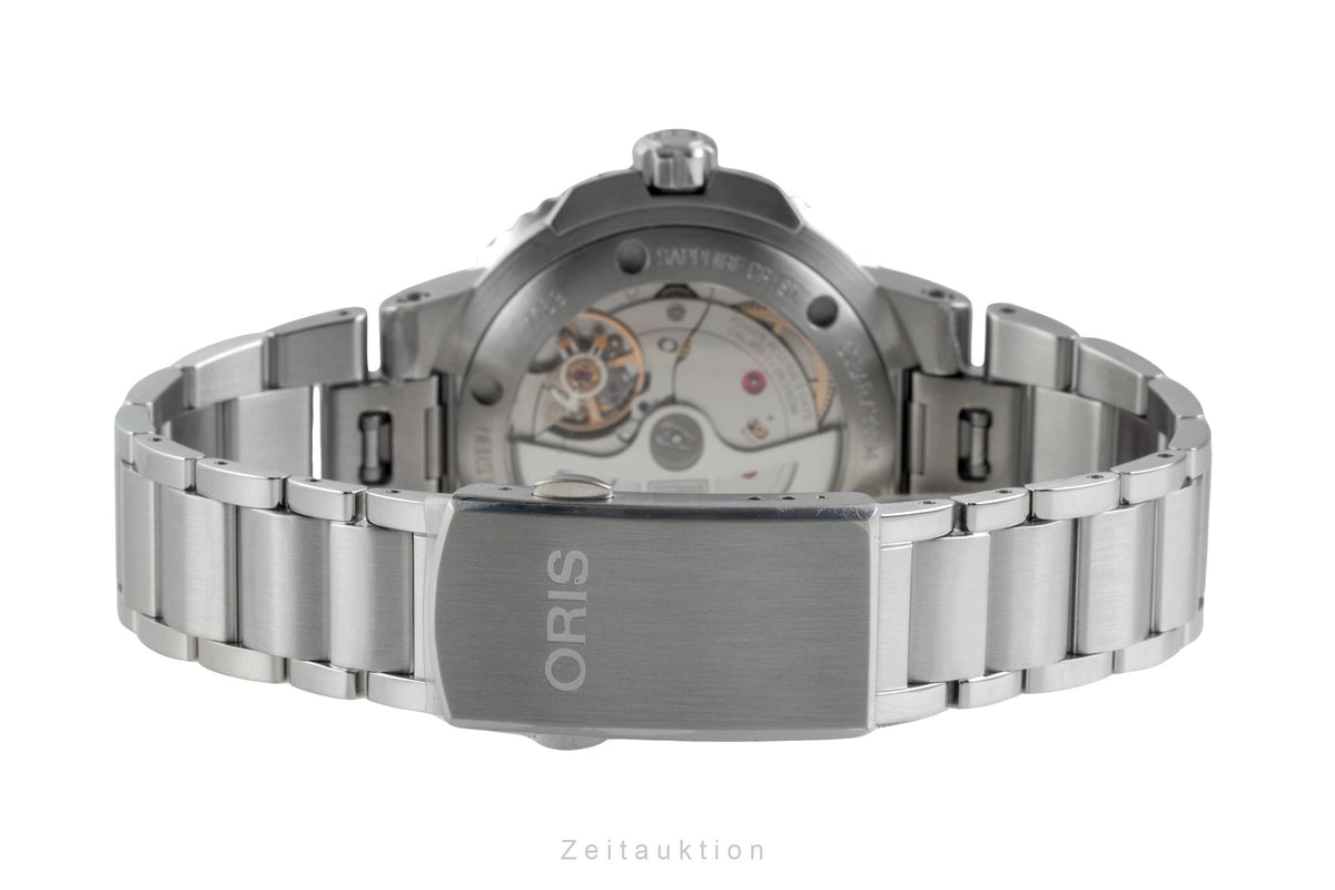 Oris Aquis Date acciaio automatismo orologio da uomo 01 400 7769 4157-07 8 22 09PEB LP: 3500EUR  [2605151]