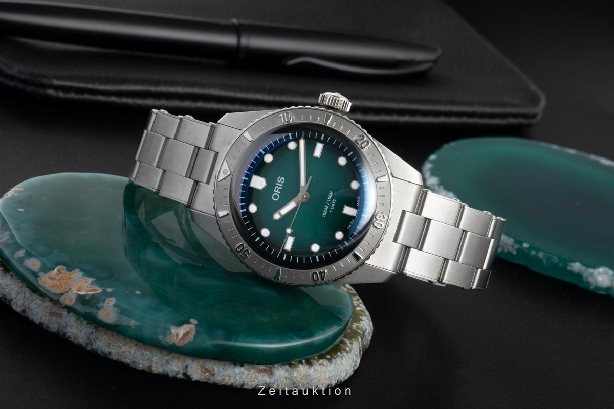 Oris Divers Sixty-Five acciaio automatismo orologio da uomo 01 400 7774 4057-07 8 19 18 LP: 3600EUR  [2605156]