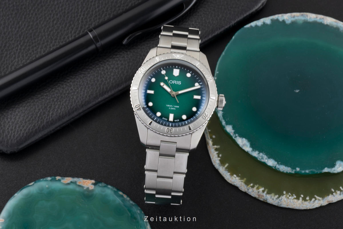 Oris Divers Sixty-Five acciaio automatismo orologio da uomo 01 400 7774 4057-07 8 19 18 LP: 3600EUR  [2605156]