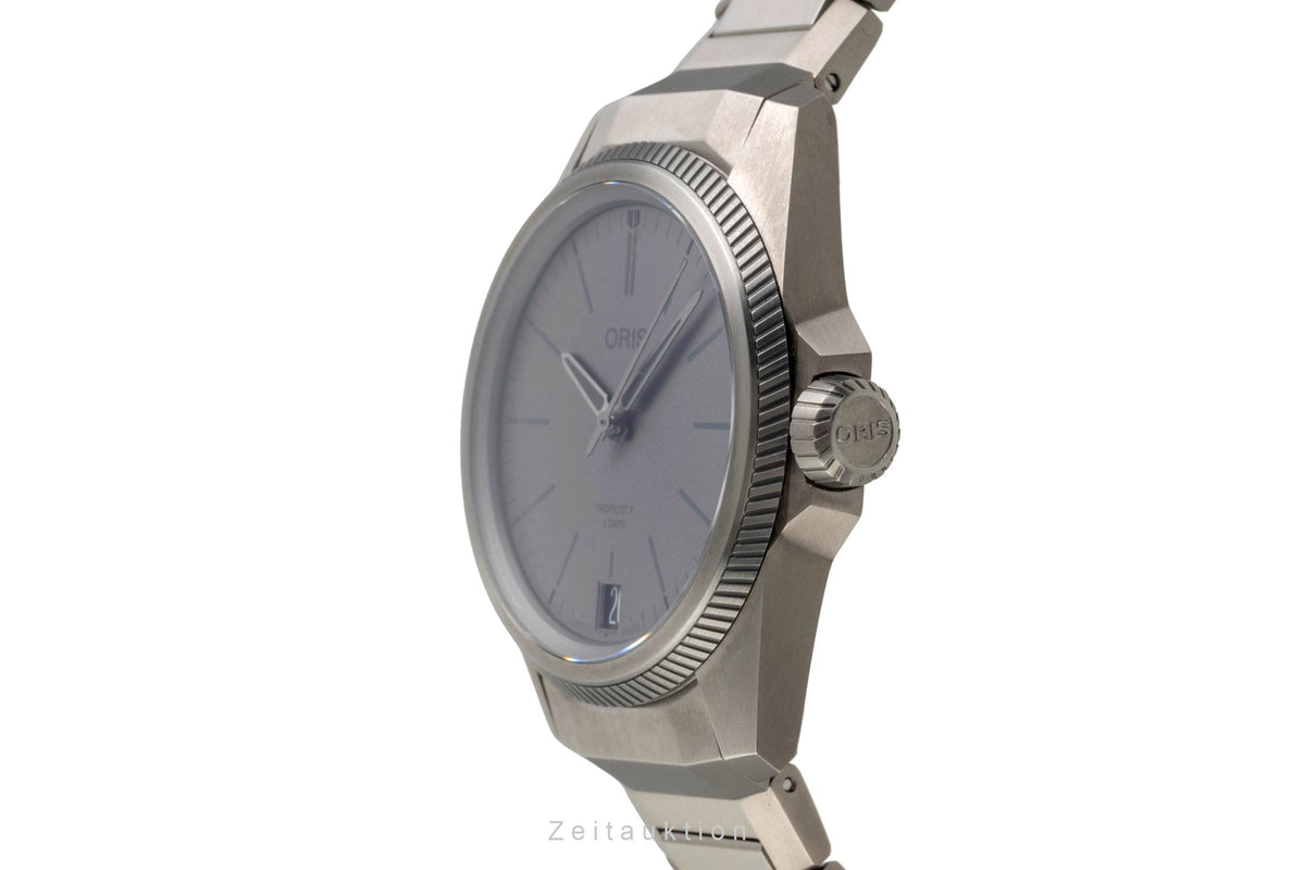 Oris Propilot X titanio automatismo orologio da uomo 01 400 7778 7153-07 7 20 01TLC LP: 4300EUR  [2605158]