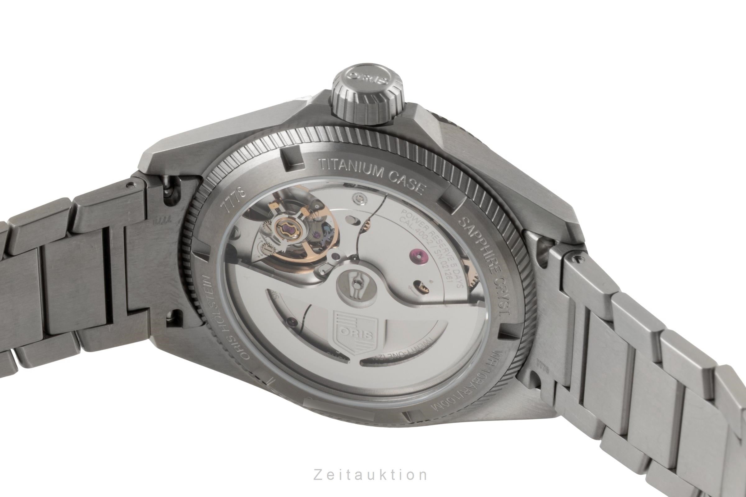 Oris Propilot X titanium automatic Kal. 400 Ref. 01 400 7778 7155
