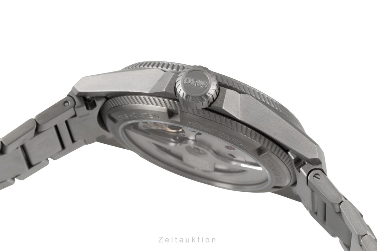 Oris Propilot X titanio automático reloj para caballeros 01 400 7778 7157-Set LP: 4500EUR  [2605163]