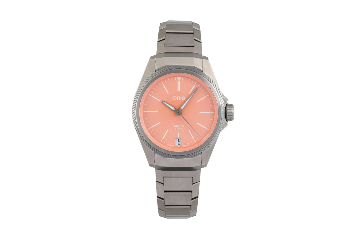 Oris Propilot X titane  automatique unisexe 01 400 7778 7158-07 7 20 01TLC LP: 4300EUR  [2605165]
