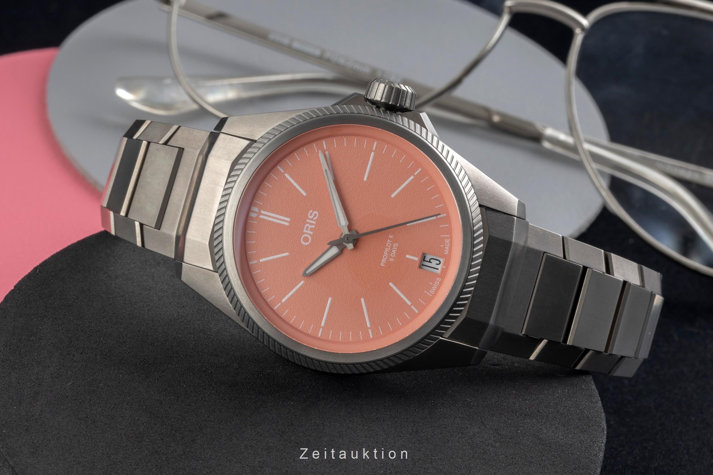 Oris Propilot X titanium automatic Kal. 400 Ref. 01 400 7778 7158
