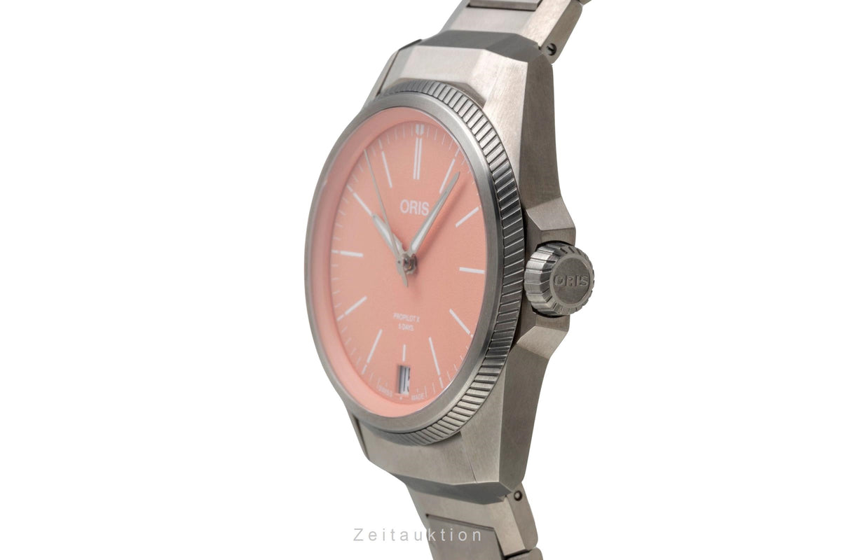 Oris Propilot X titanium automatic unisex 01 400 7778 7158-07 7 20 01TLC LP: 4300EUR  [2605165]