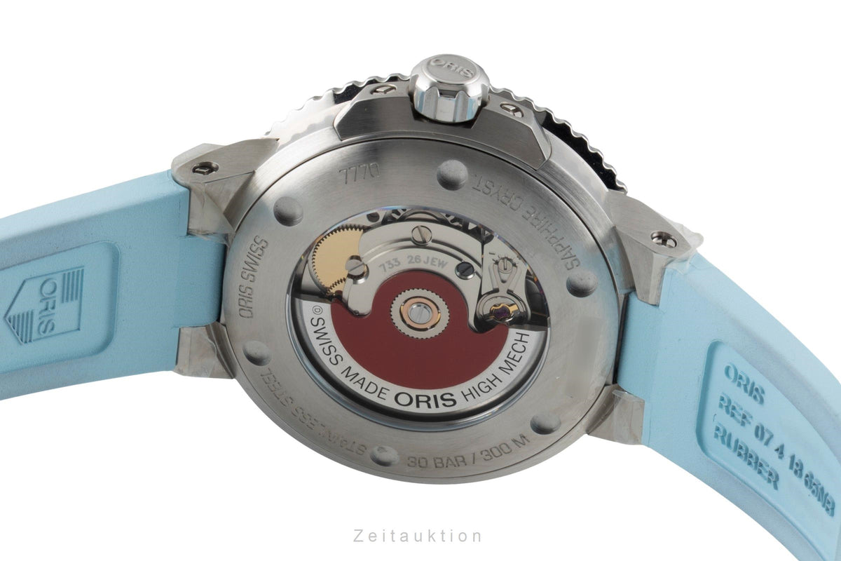 Oris Aquis Date acciaio automatismo orologio da donna 01 733 7770 4155-07 4 18 65FC LP: 2150EUR  [2605168]