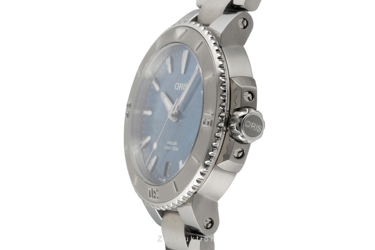 Oris Aquis Date acciaio automatismo orologio da donna 01 733 7770 4155-07 8 18 05P LP: 2350EUR  [2605169]