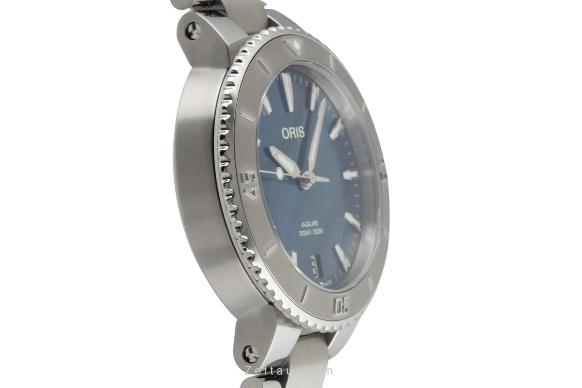 Oris Aquis Date acciaio automatismo orologio da donna 01 733 7770 4155-07 8 18 05P LP: 2350EUR  [2605169]