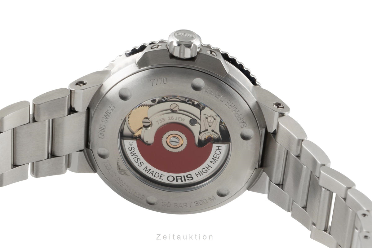 Oris Aquis Date acciaio automatismo orologio da donna 01 733 7770 4155-07 8 18 05P LP: 2350EUR  [2605169]