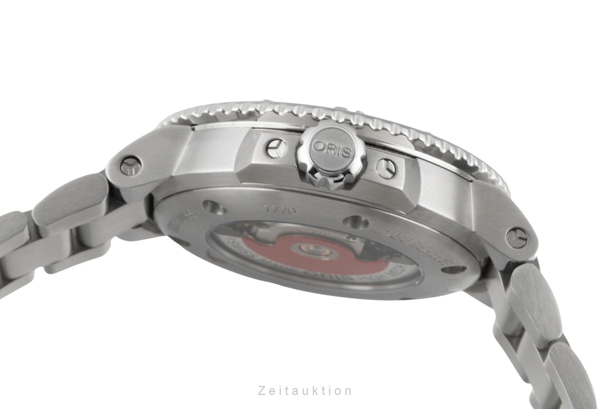 Oris Aquis Date acciaio automatismo orologio da donna 01 733 7770 4155-07 8 18 05P LP: 2350EUR  [2605169]