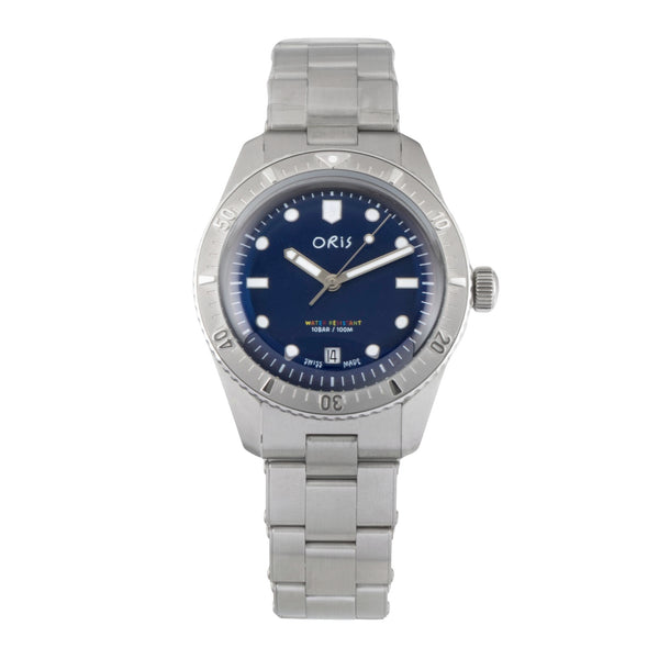 Oris Divers Sixty-Five acciaio automatismo orologio da uomo 01 733 7771 4085-Set LP: 2500EUR Limited  [2605178]