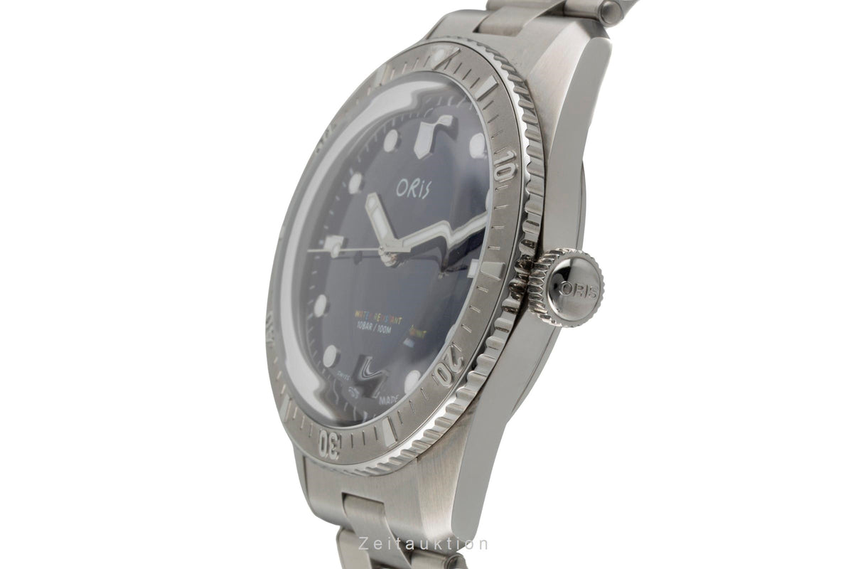 Oris Divers Sixty-Five acciaio automatismo orologio da uomo 01 733 7771 4085-Set LP: 2500EUR Limited  [2605178]