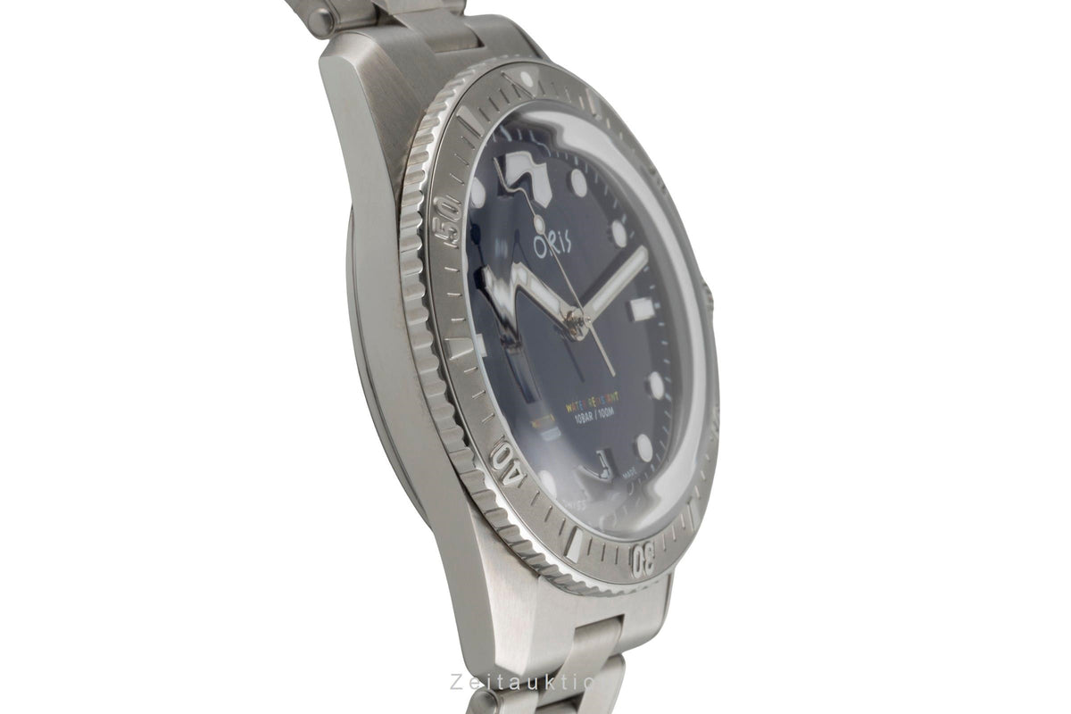 Oris Divers Sixty-Five acciaio automatismo orologio da uomo 01 733 7771 4085-Set LP: 2500EUR Limited  [2605178]