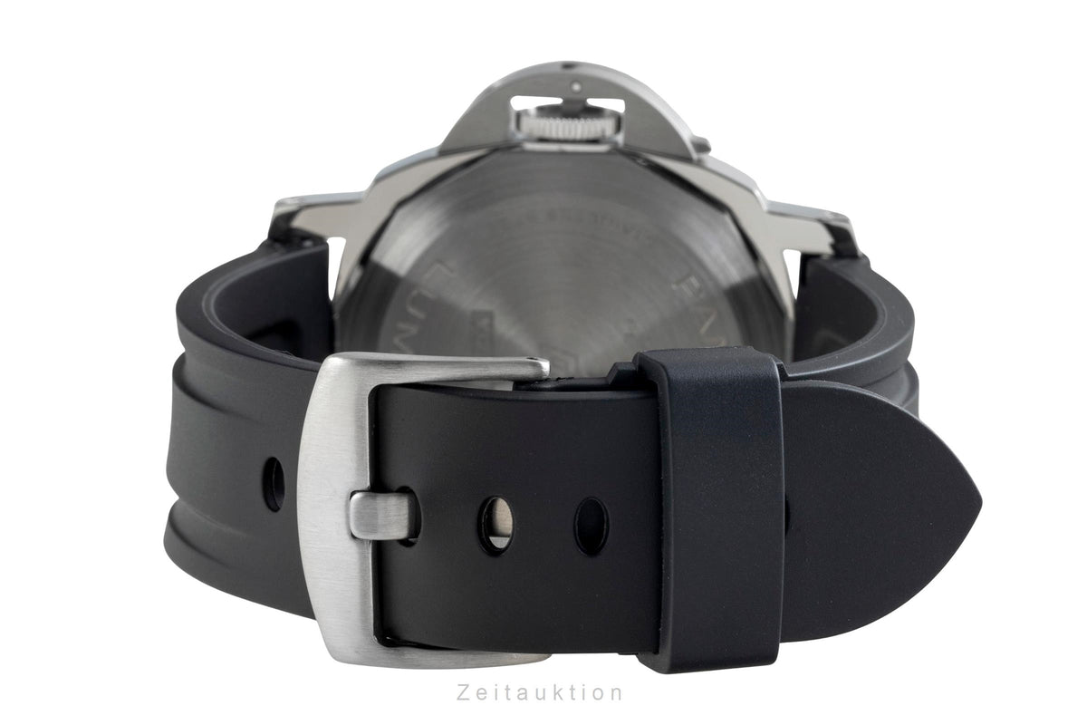 Panerai Luminor Base Logo Edelstahl Handaufzug Herrenuhr Ref. PAM01086 Papiere  [2605182]