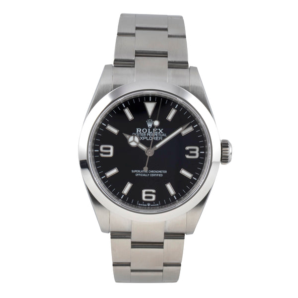 Rolex Explorer steel automatic men's watch 224270  [2605183]