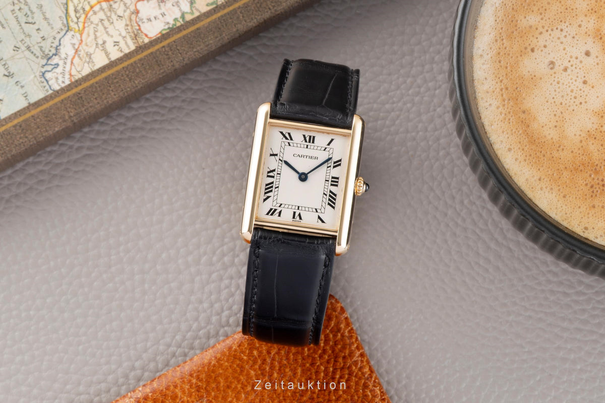 Cartier Tank 18 ct gold quartz women's watch W1512856  [2605184]