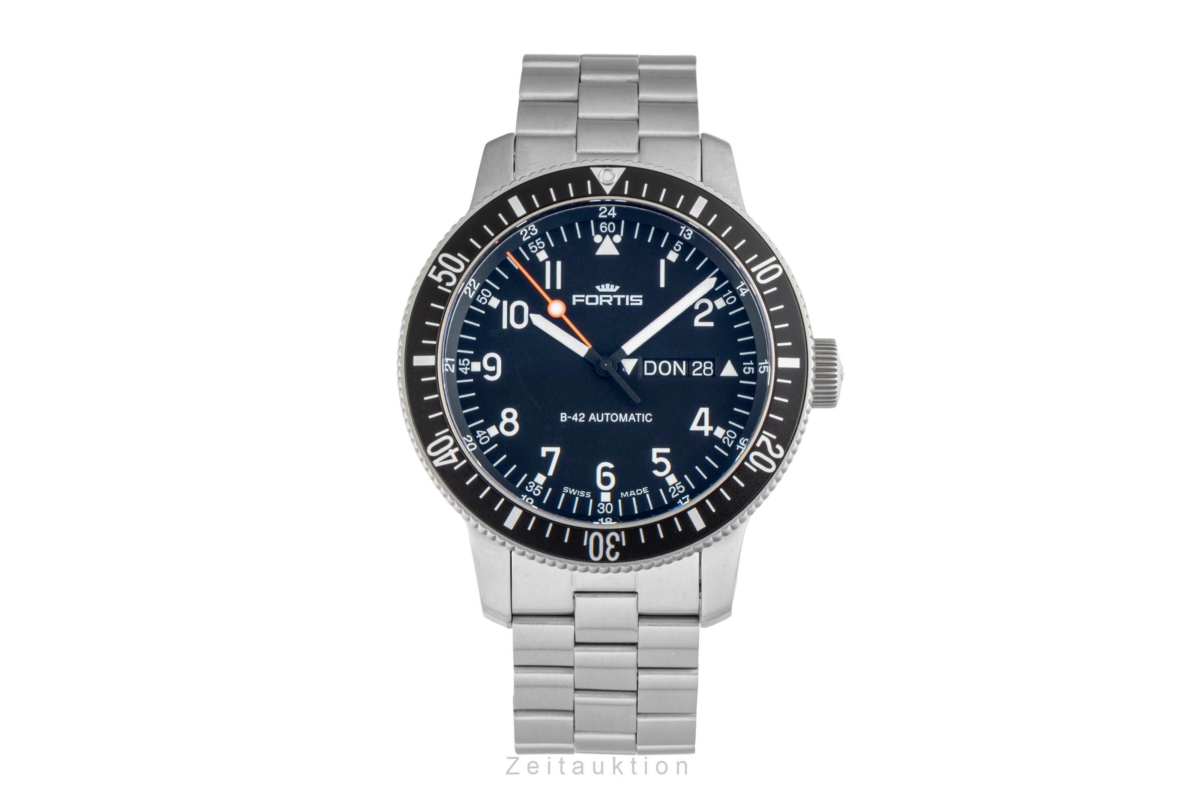Fortis B-42 acero automático reloj para caballeros 647.10.158.4  [2605185]