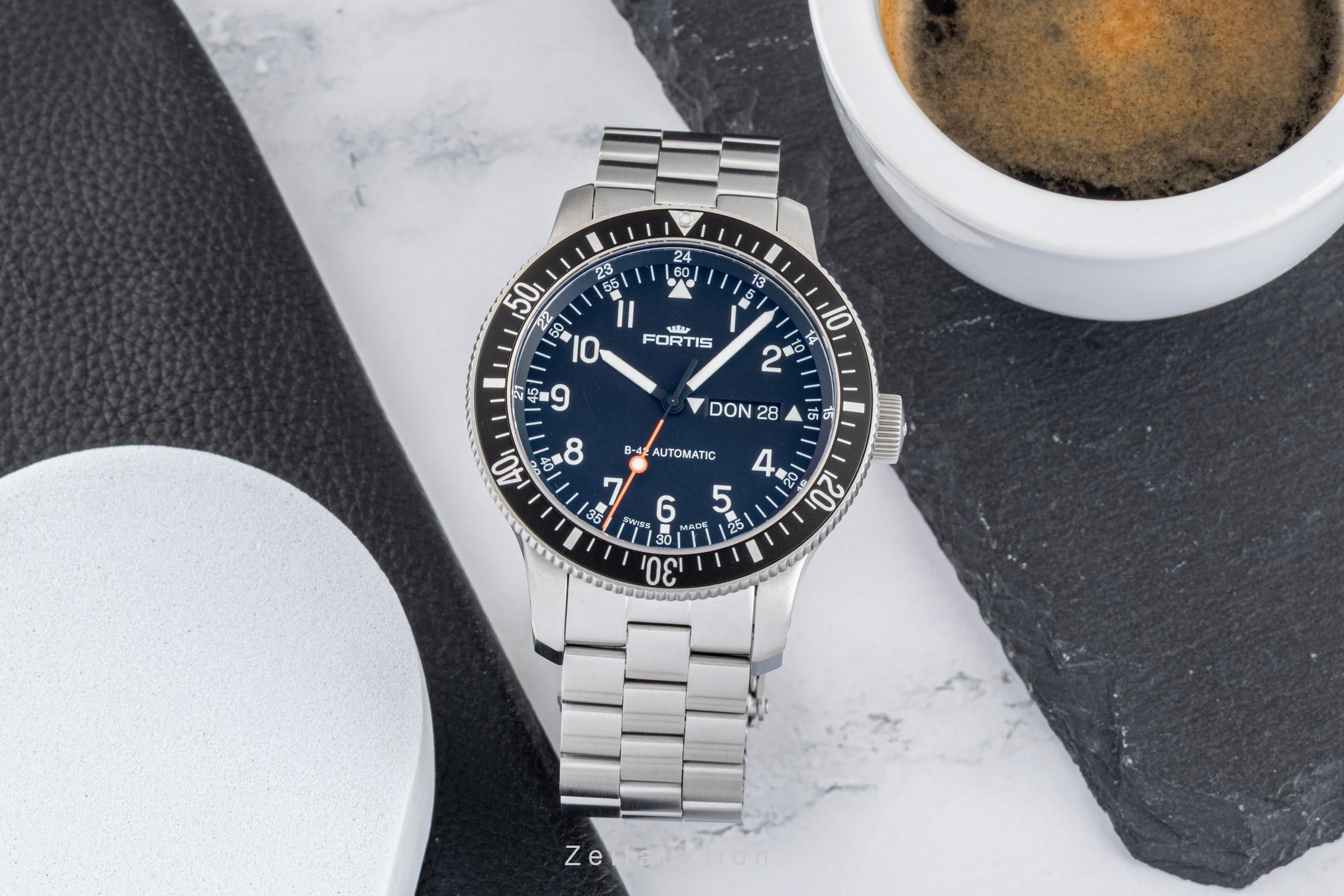 Fortis B-42 acero automático reloj para caballeros 647.10.158.4  [2605185]