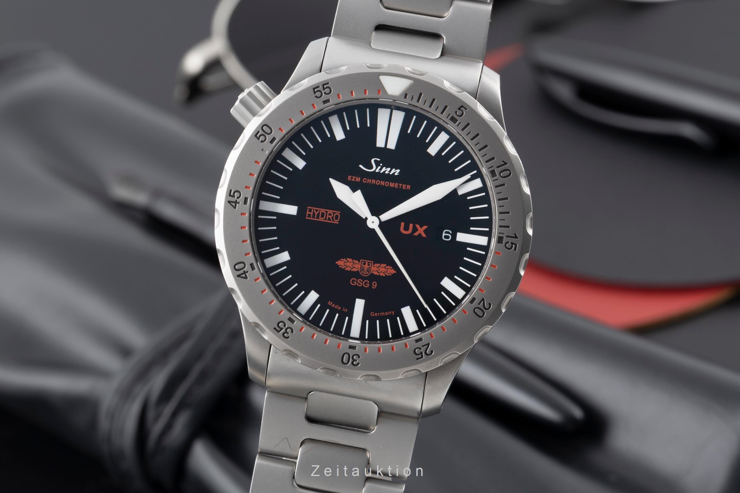 Sinn UX EZM 2B acier quartz montre pour hommes 403.031 LP: 2700EUR  [2605186]