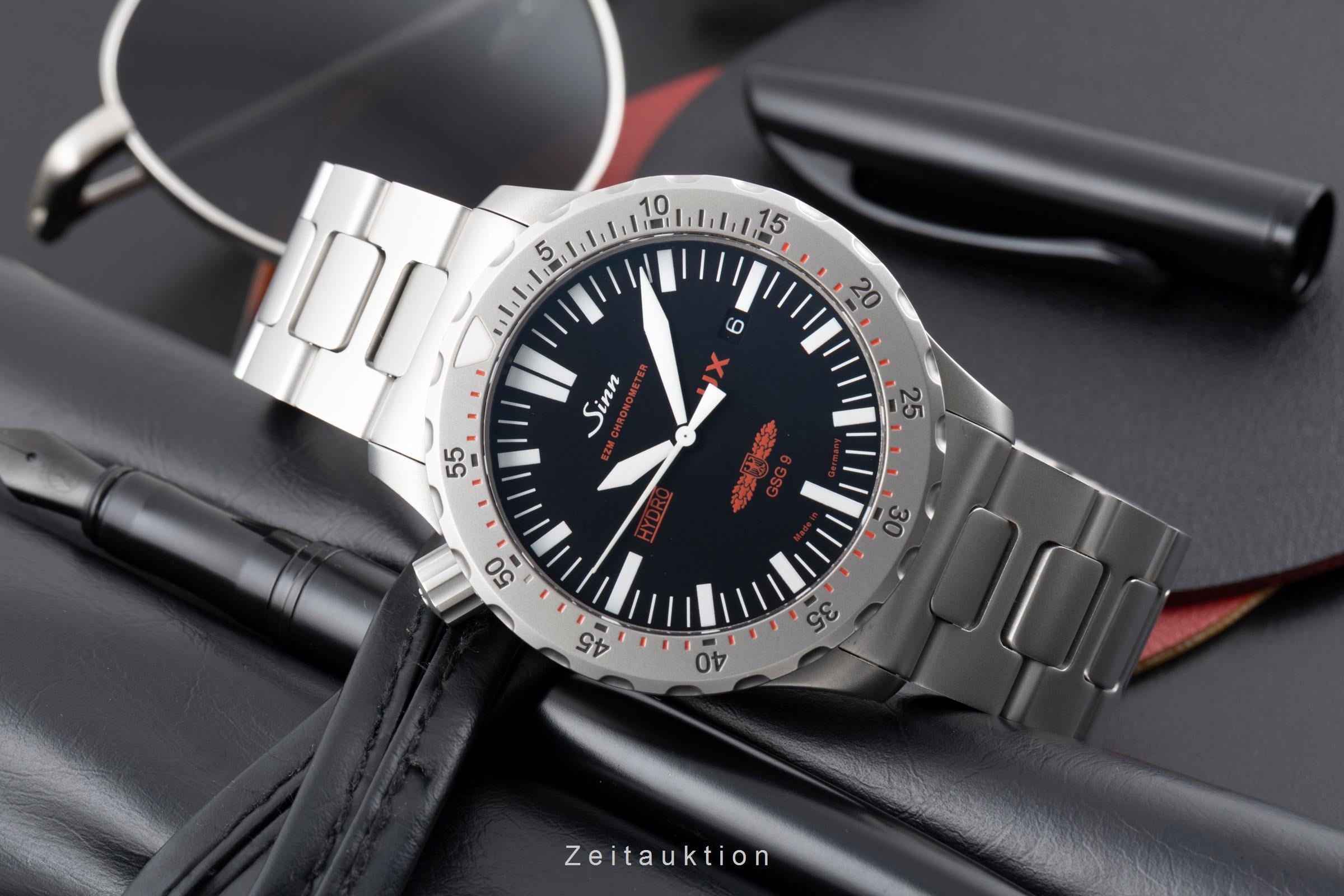 Sinn UX EZM 2B acier quartz montre pour hommes 403.031 LP: 2700EUR  [2605186]