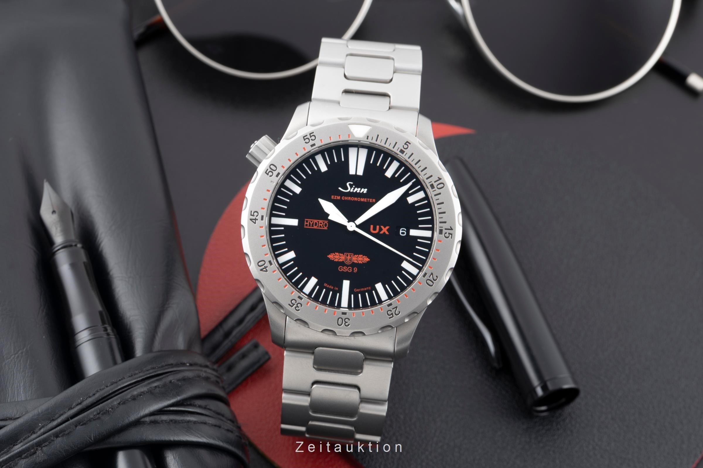 Sinn UX EZM 2B acier quartz montre pour hommes 403.031 LP: 2700EUR  [2605186]
