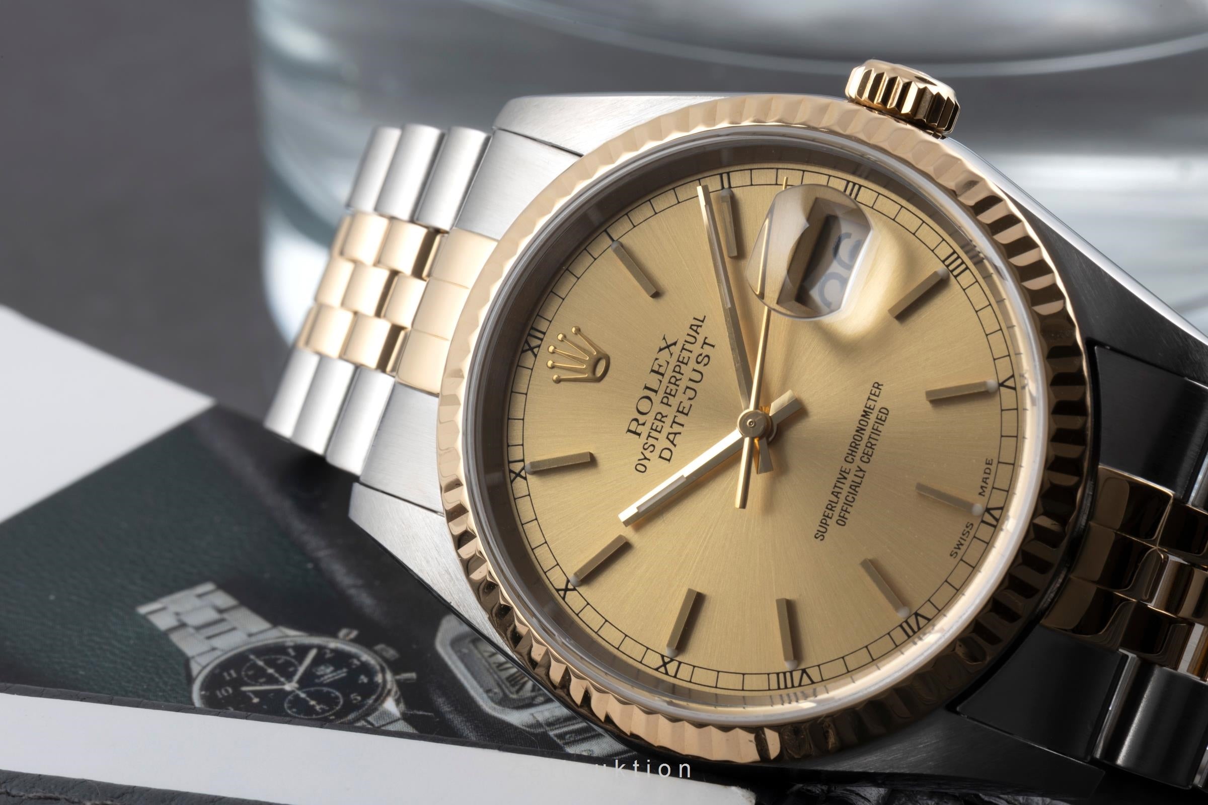 Rolex Datejust acciaio / oro automatismo orologio da uomo 16233 LP: 15350EUR  [2605188]
