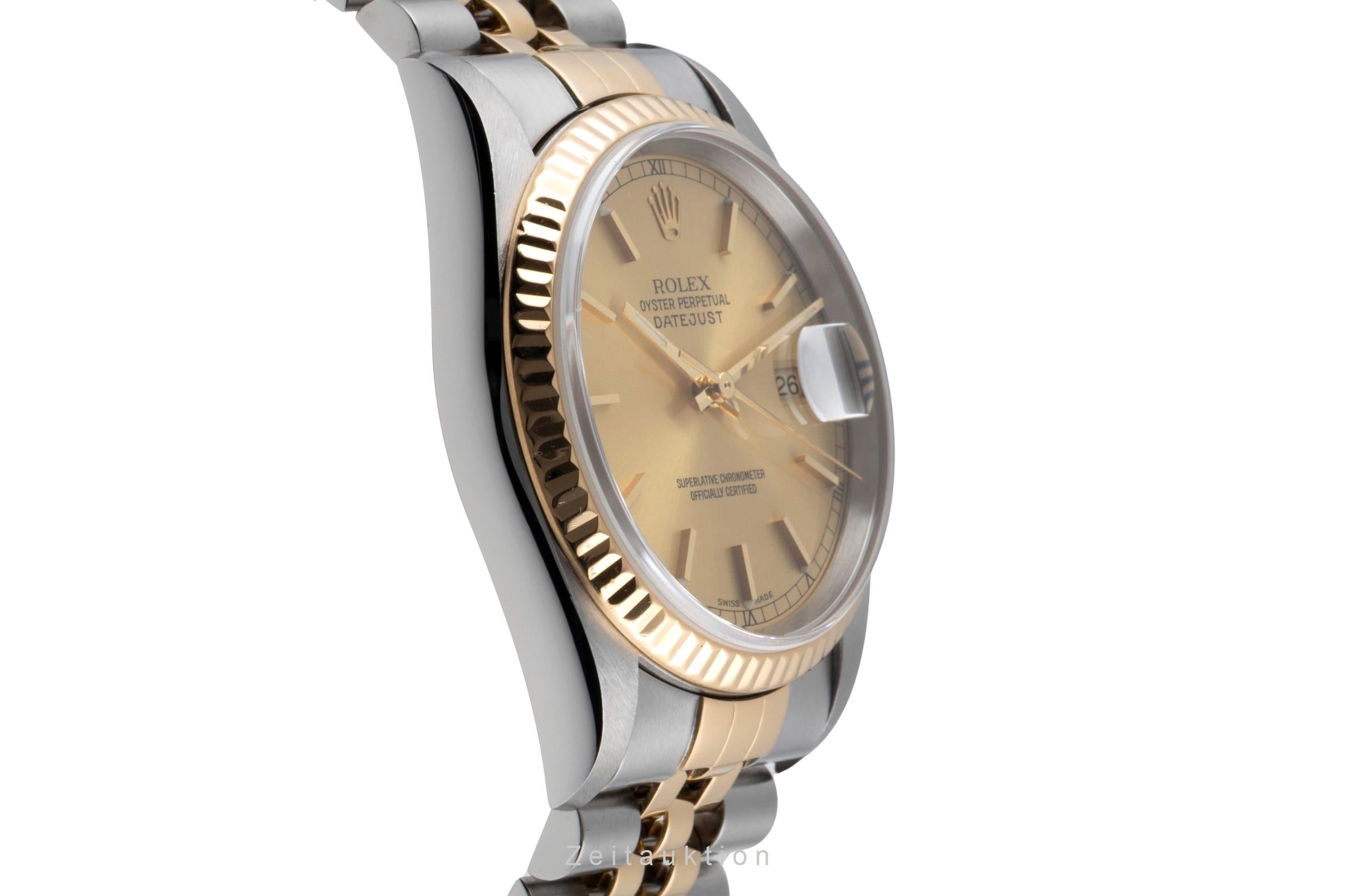 Rolex Datejust acciaio / oro automatismo orologio da uomo 16233 LP: 15350EUR  [2605188]