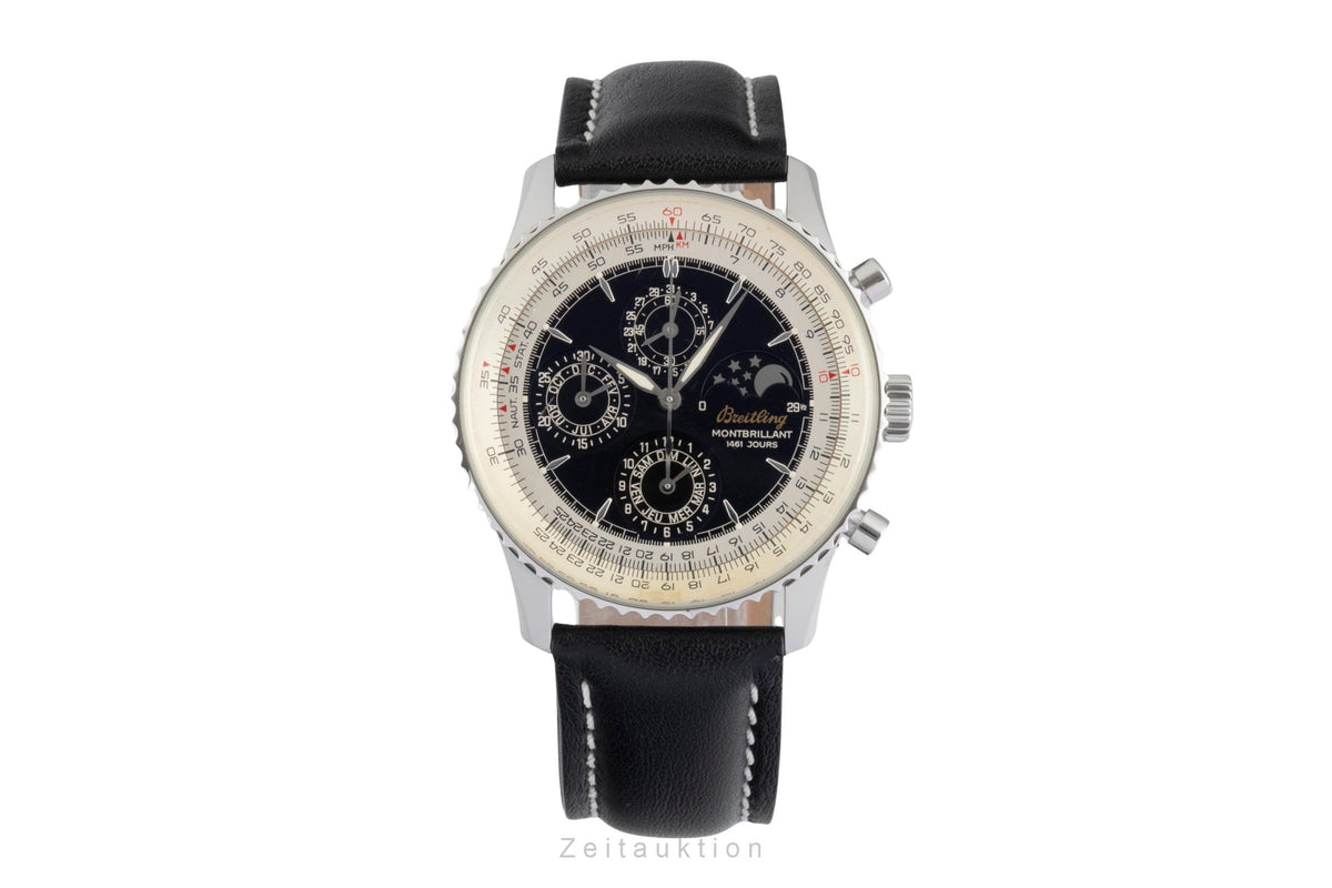 Breitling Navitimer Montbrillant 1461 Jours Chronograph Automatik Ref A19030 B&P [2605192]