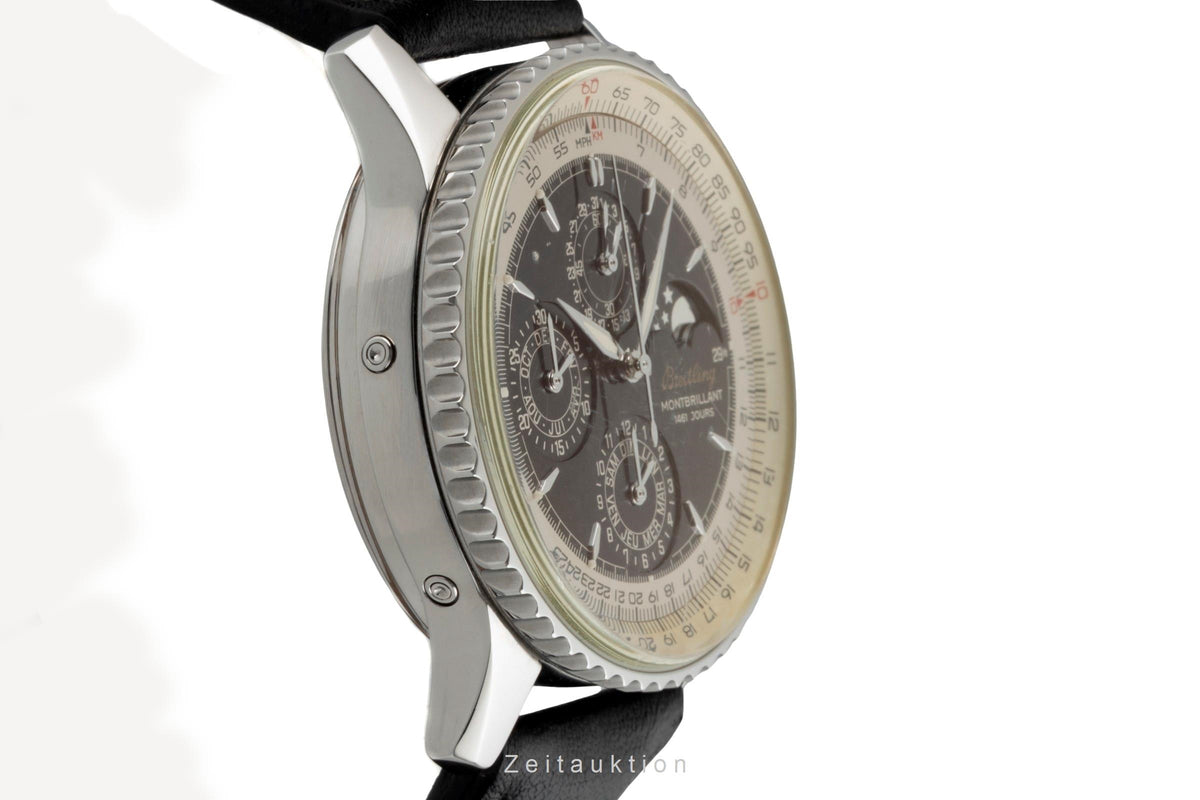 Breitling Navitimer Montbrillant 1461 Jours Chronograph Automatik Ref A19030 B&P [2605192]